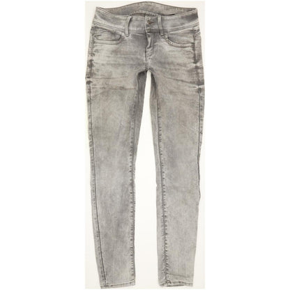 Levi's Lynn Mid Women Grey Skinny Slim Stretch Jeans W29 L32