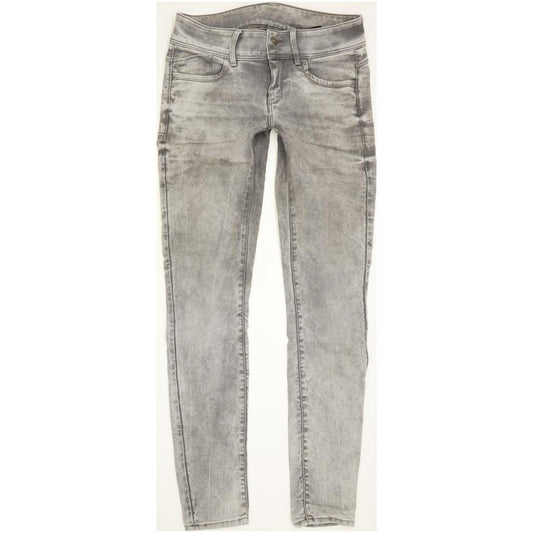 Levi's Lynn Mid Women Grey Skinny Slim Stretch Jeans W29 L32