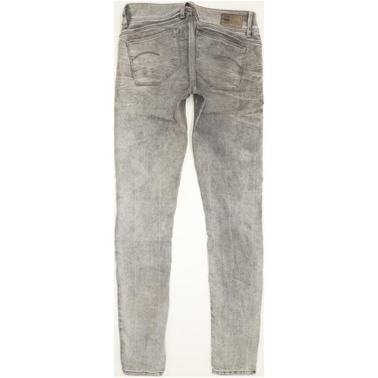 Levi's Lynn Mid Women Grey Skinny Slim Stretch Jeans W29 L32