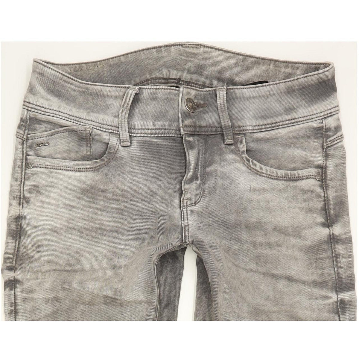 Levi's Lynn Mid Women Grey Skinny Slim Stretch Jeans W29 L32