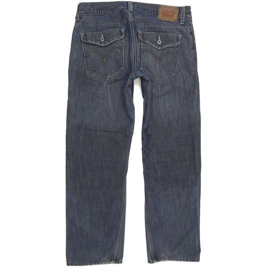 Levi's 514 Men Blue Straight Slim Jeans W36 L30