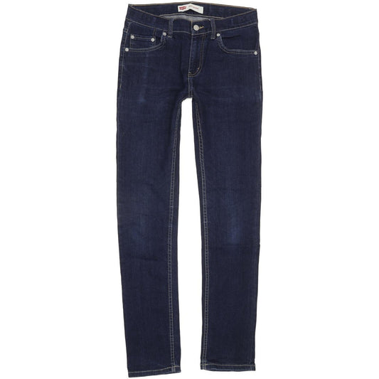 Levi's 510 Kids Blue Skinny Slim Stretch Jeans W28 L32