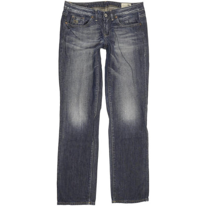 G-Star 3301 Women Blue Straight Slim Jeans W29 L31