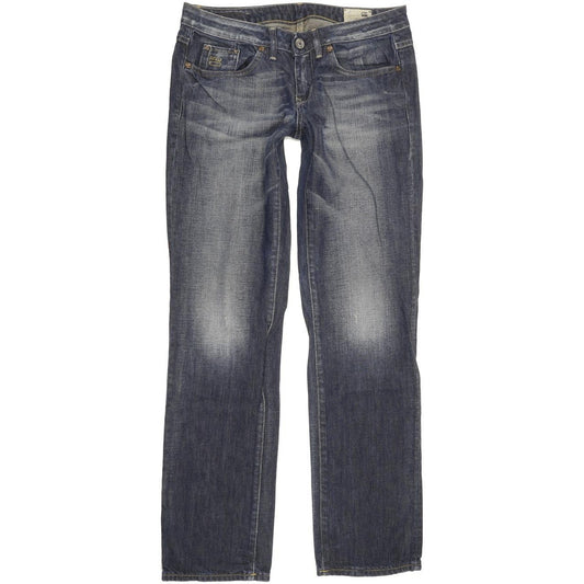 G-Star 3301 Women Blue Straight Slim Jeans W29 L31
