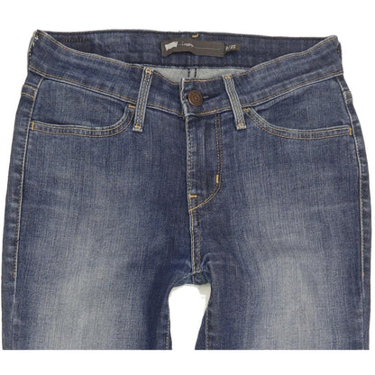 Levi's Legging Women Blue Skinny Slim Stretch Jeans W25 L29