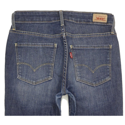 Levi's Legging Women Blue Skinny Slim Stretch Jeans W25 L29
