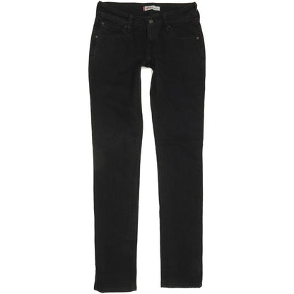 Levi's 473 Women Black Straight Slim Jeans W30 L34