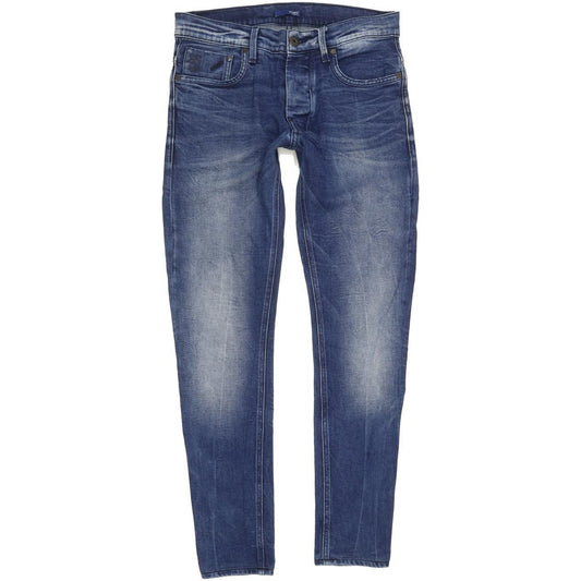 G-Star Defend Super Men Blue Skinny Slim Stretch Jeans W31 L30