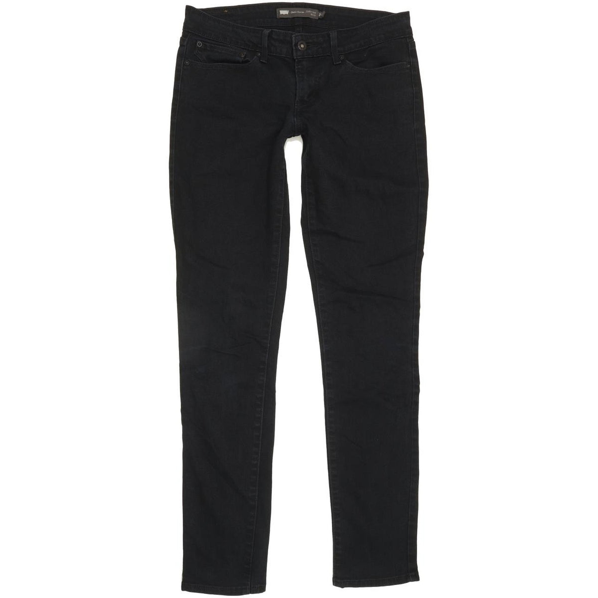 Levi's Demi Curve Women Black Skinny Slim Stretch Jeans W28 L31