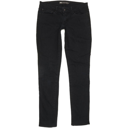 Levi's Demi Curve Women Black Skinny Slim Stretch Jeans W28 L31