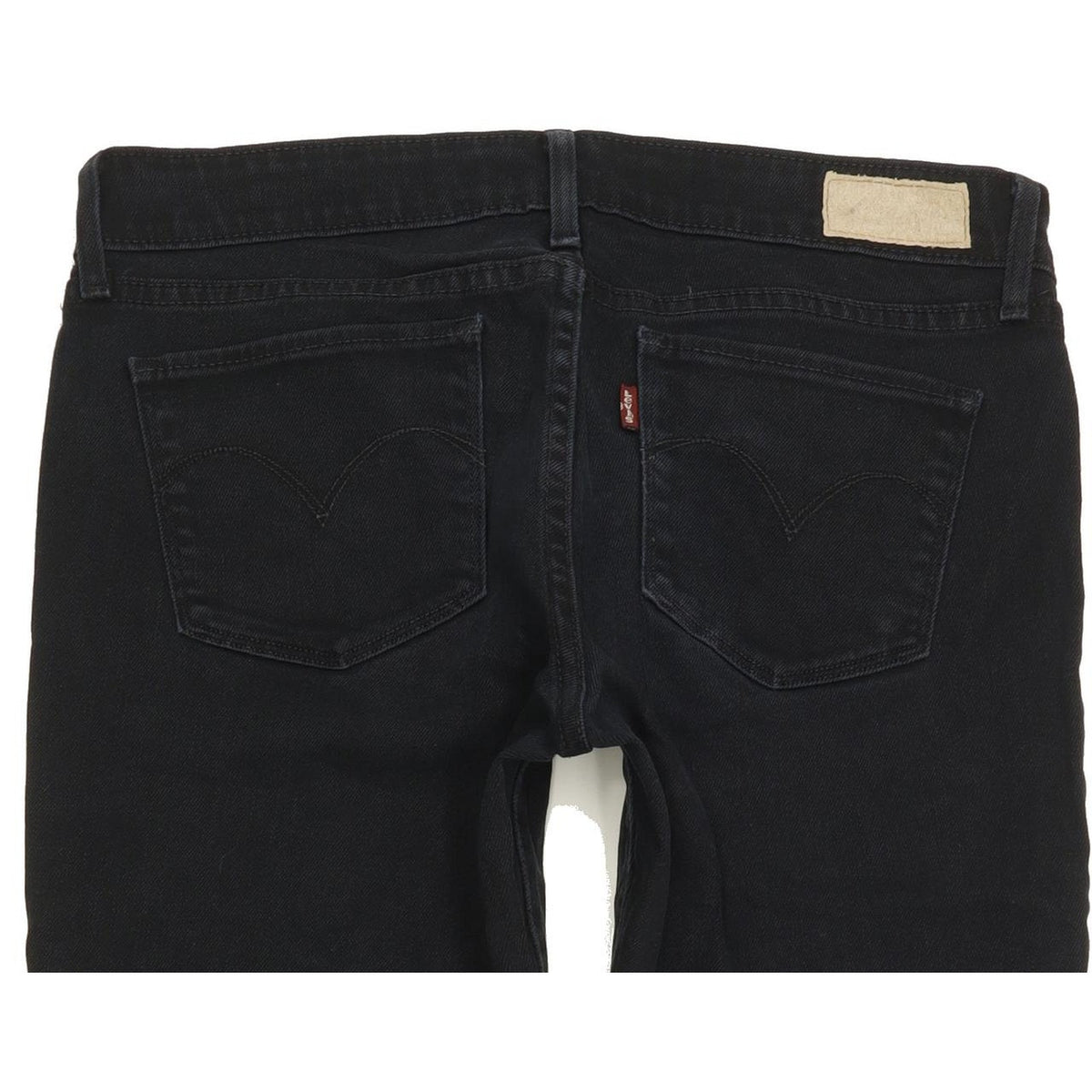 Levi's Demi Curve Women Black Skinny Slim Stretch Jeans W28 L31