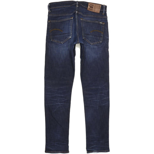 G-Star 3301 Men Blue Tapered Slim Jeans W31 L32