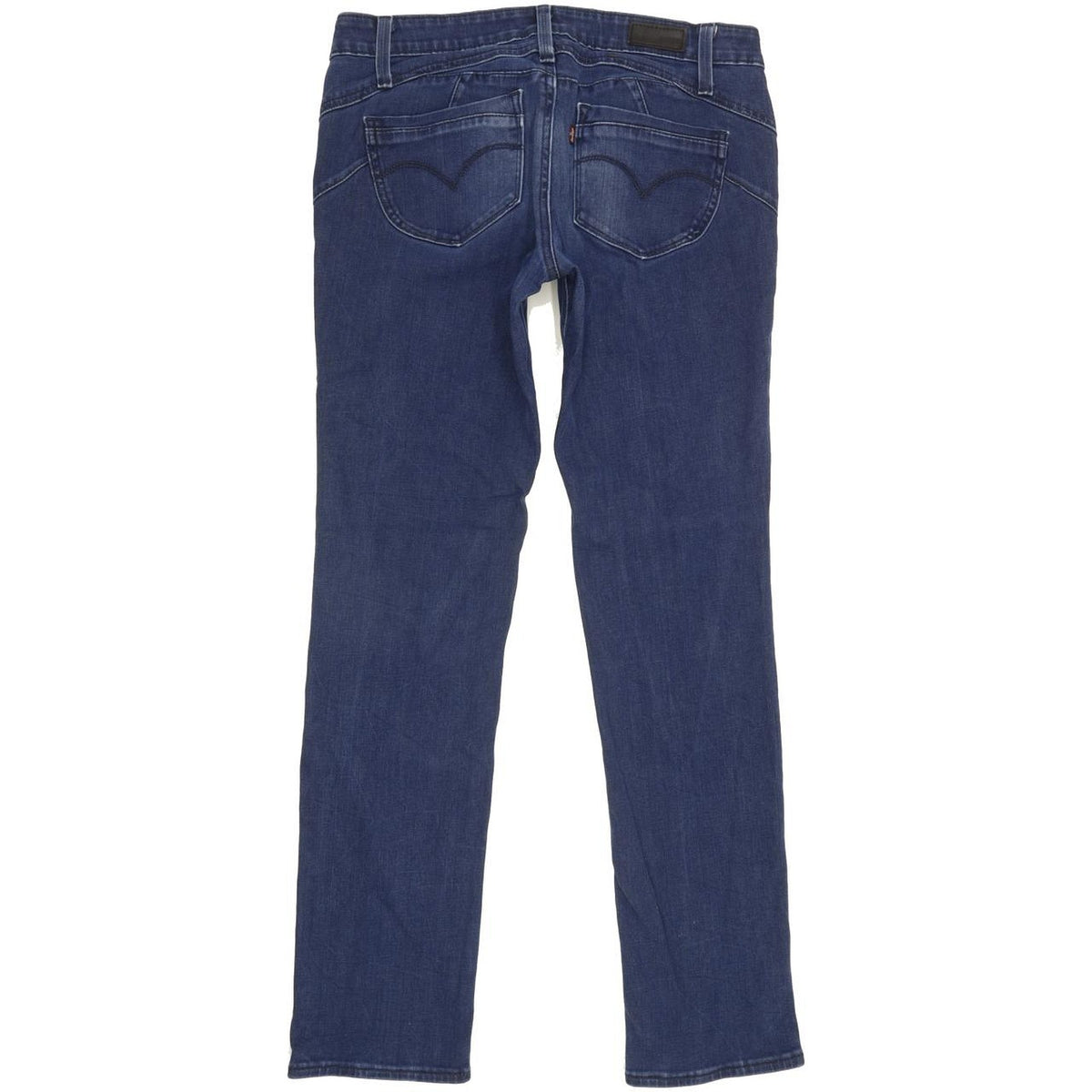 Levi's Women Blue Straight Slim Stretch Jeans W30 L31