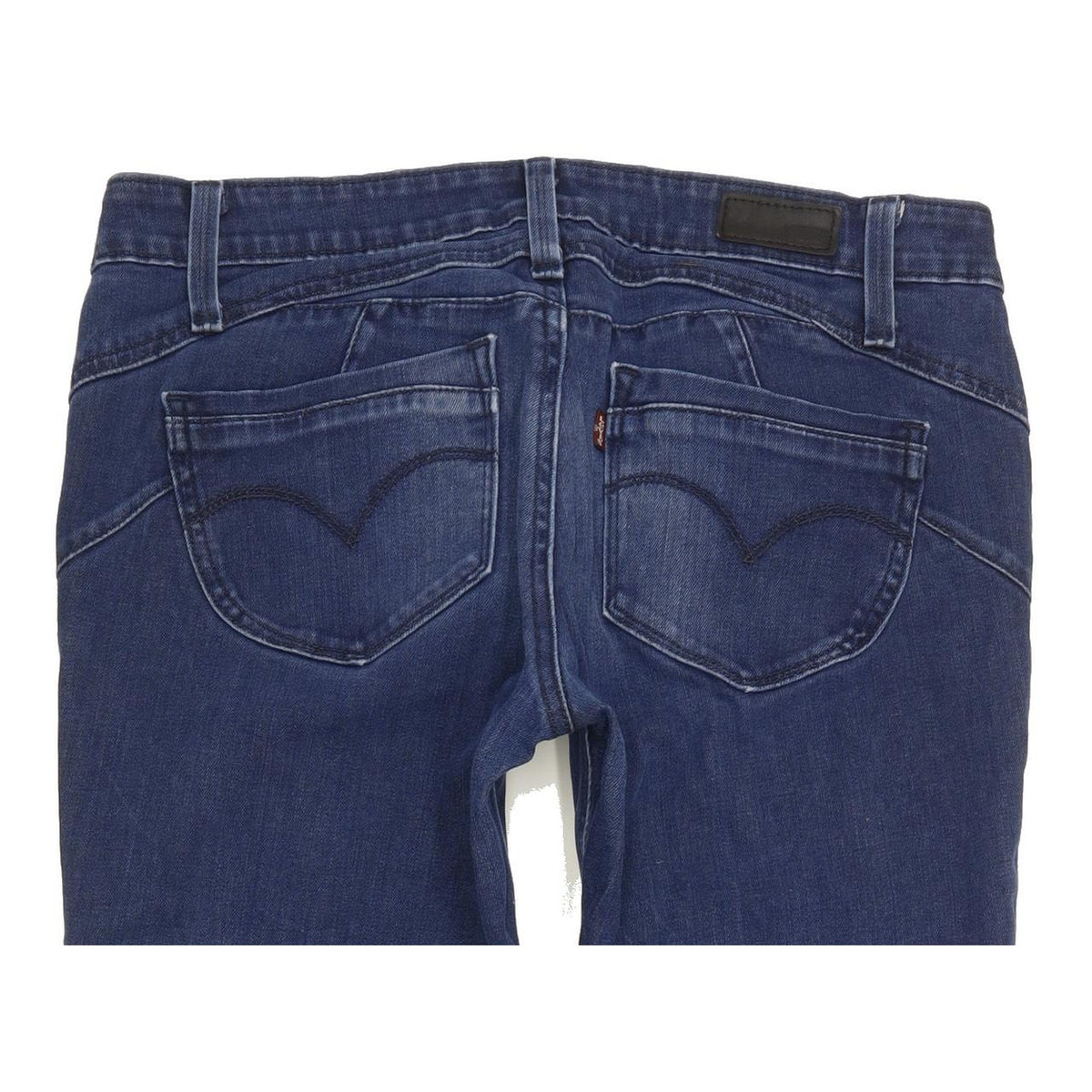 Levi's Women Blue Straight Slim Stretch Jeans W30 L31