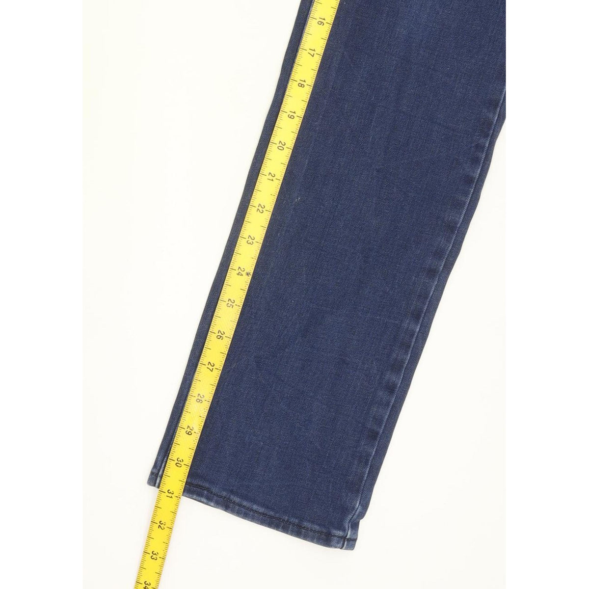 Levi's Women Blue Straight Slim Stretch Jeans W30 L31