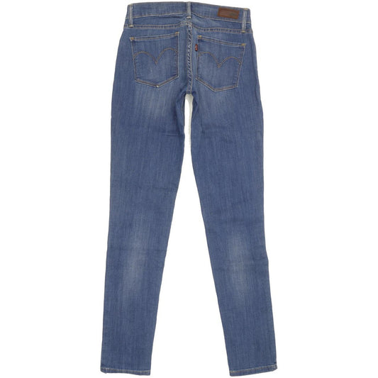 Levi's Demi Curve Women Blue Skinny Slim Stretch Jeans W25 L30