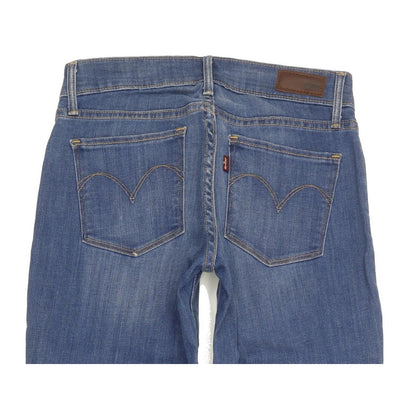 Levi's Demi Curve Women Blue Skinny Slim Stretch Jeans W25 L30