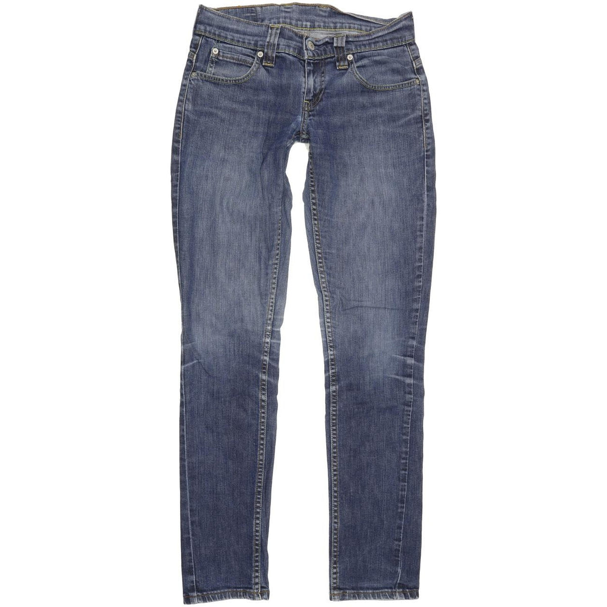 Levi's 603 Women Blue Straight Slim Stretch Jeans W29 L32