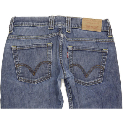Levi's 603 Women Blue Straight Slim Stretch Jeans W29 L32