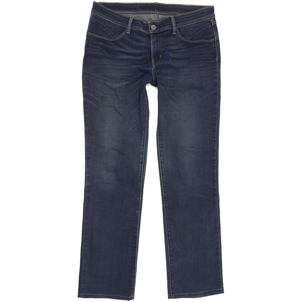 Levi's Women Blue Straight Regular Stretch Jeans W30 L29