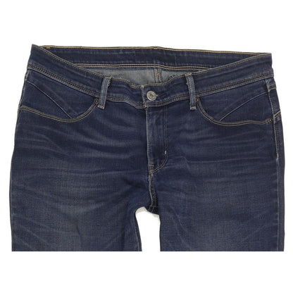Levi's Women Blue Straight Regular Stretch Jeans W30 L29