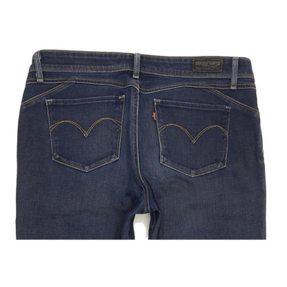 Levi's Women Blue Straight Regular Stretch Jeans W30 L29