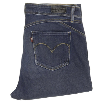 Levi's Women Blue Straight Regular Stretch Jeans W30 L29