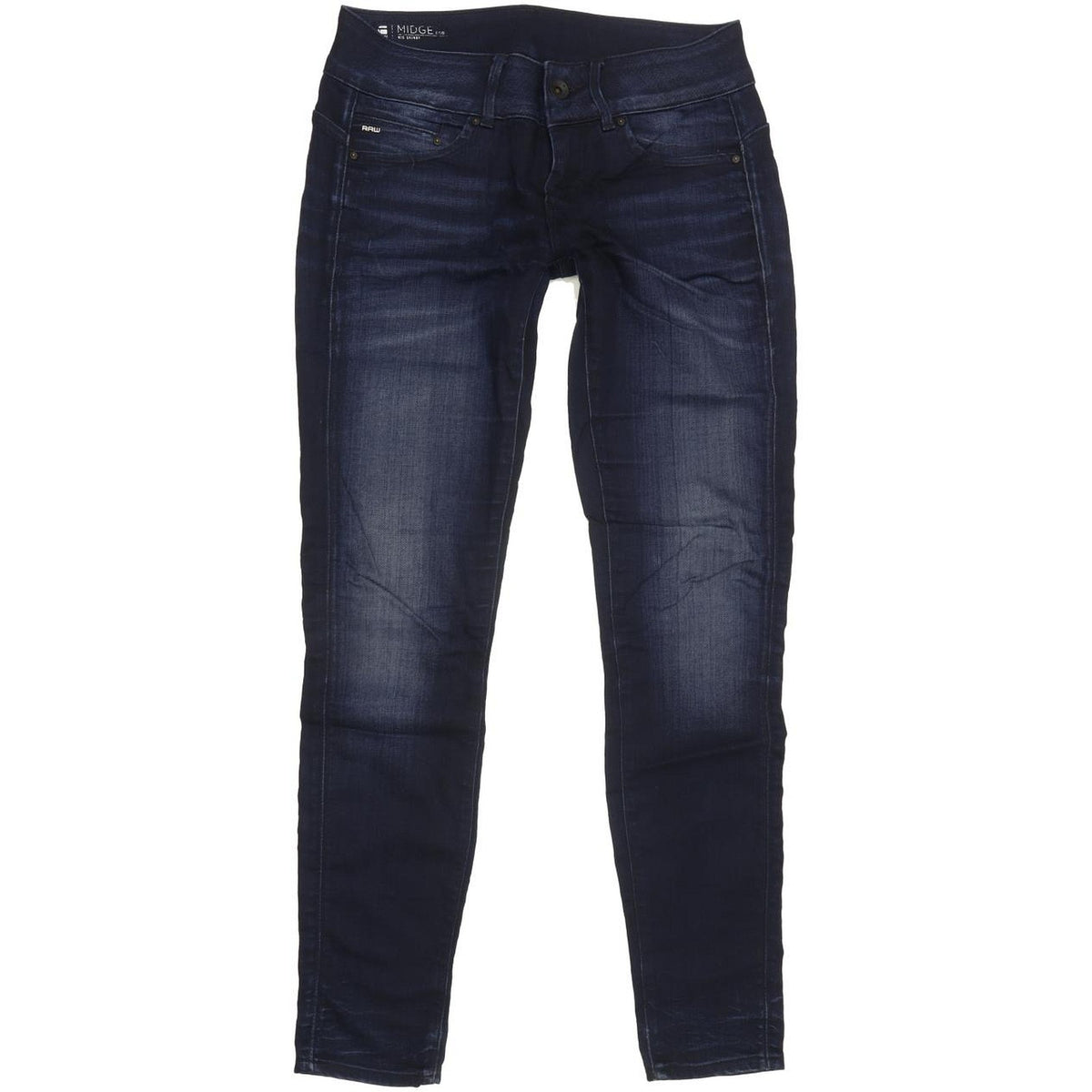 G-Star Midge Cody Women Blue Skinny Slim Stretch Jeans W27 L30