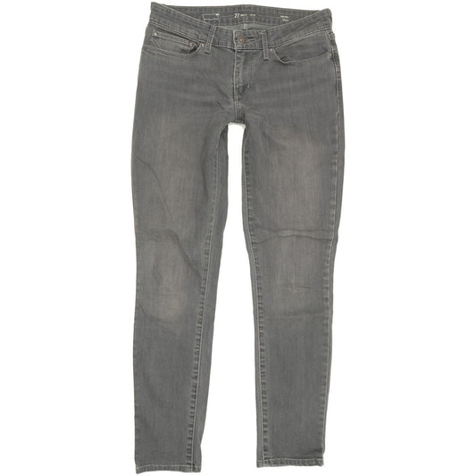Levi's Demi Curve Women Grey Skinny Slim Stretch Jeans W27 L29