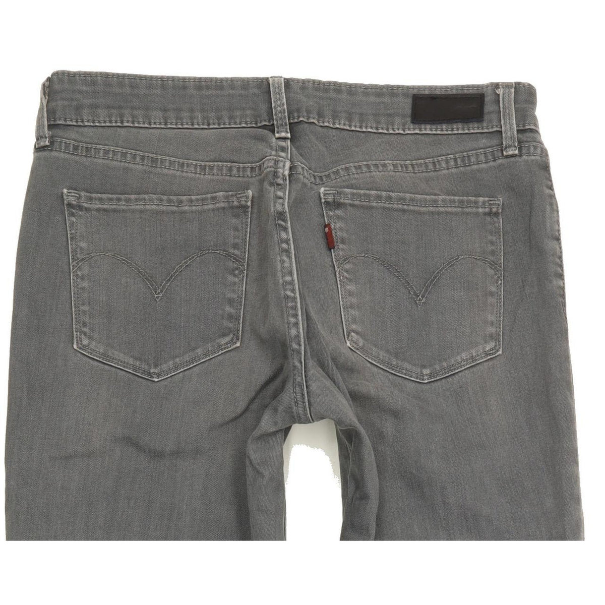 Levi's Demi Curve Women Grey Skinny Slim Stretch Jeans W27 L29