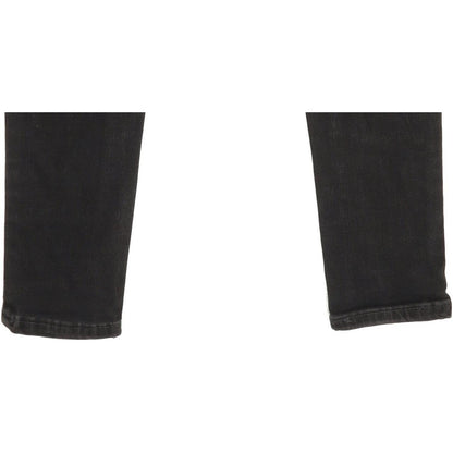 Levi's 710 Super Women Black Skinny Slim Stretch Jeans W24 L29
