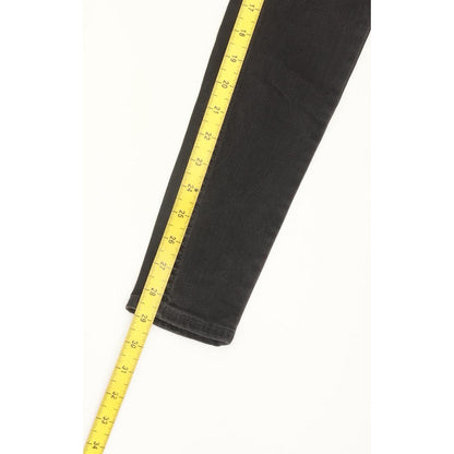 Levi's 710 Super Women Black Skinny Slim Stretch Jeans W24 L29