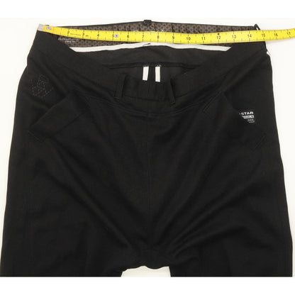 G-Star Tailored Long Jane Black Tapered Loose Stretch Trousers High Waisted W29 L30