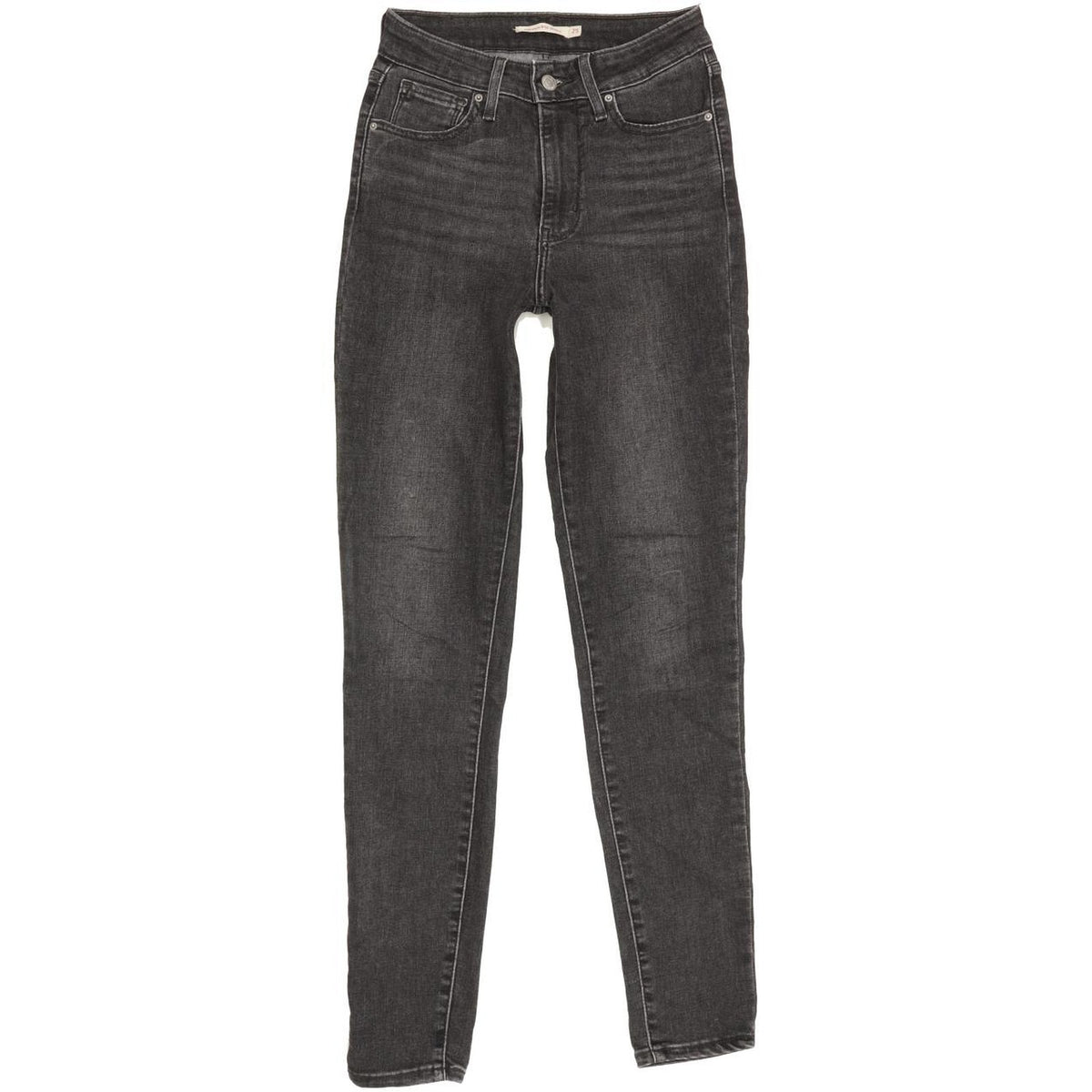 Levi's 721 Women Charcoal Skinny Slim Stretch Jeans W25 L30