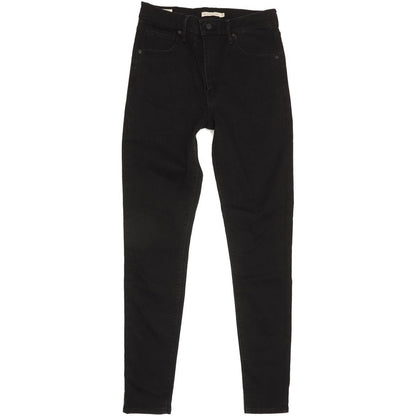 Levi's Mile Black Skinny Slim Stretch Jeans High Waisted W31 L32