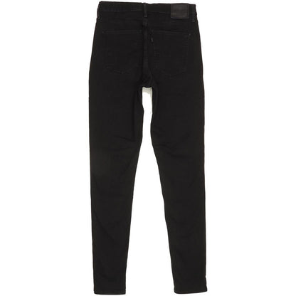 Levi's Mile Black Skinny Slim Stretch Jeans High Waisted W31 L32