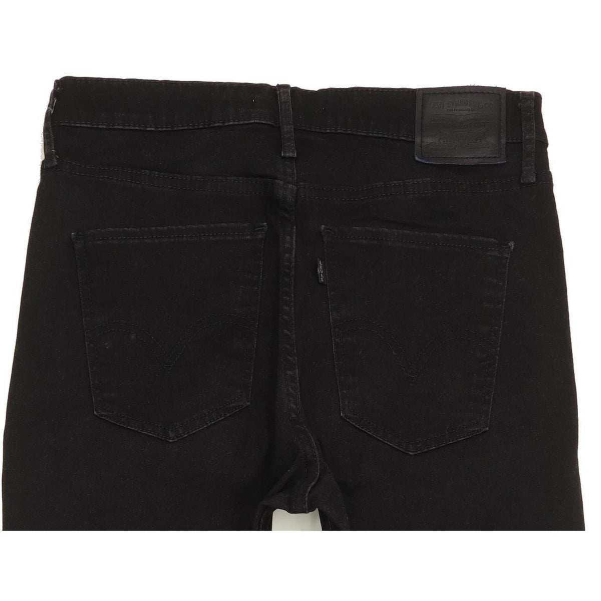 Levi's Mile Black Skinny Slim Stretch Jeans High Waisted W31 L32