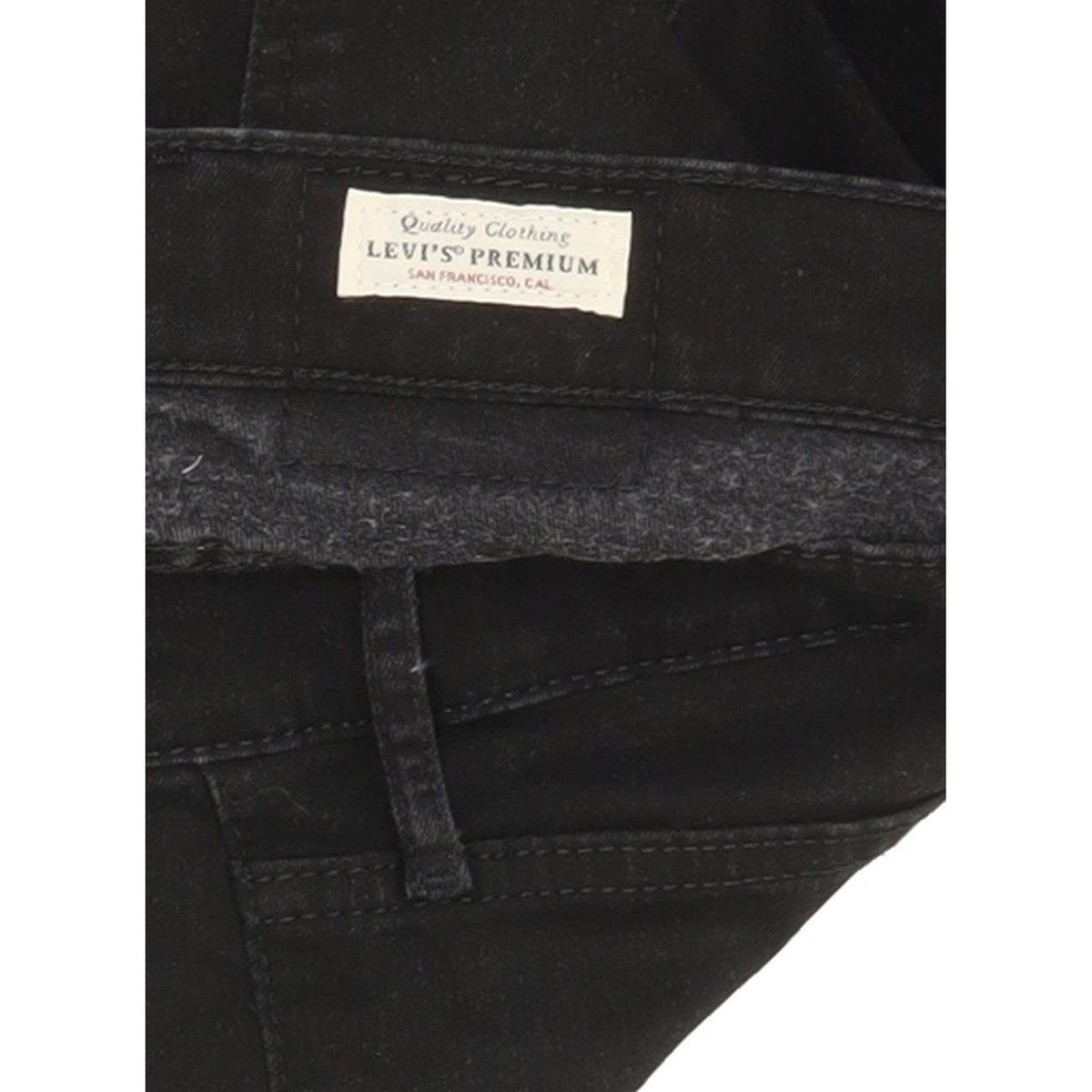 Levi's Mile Black Skinny Slim Stretch Jeans High Waisted W31 L32