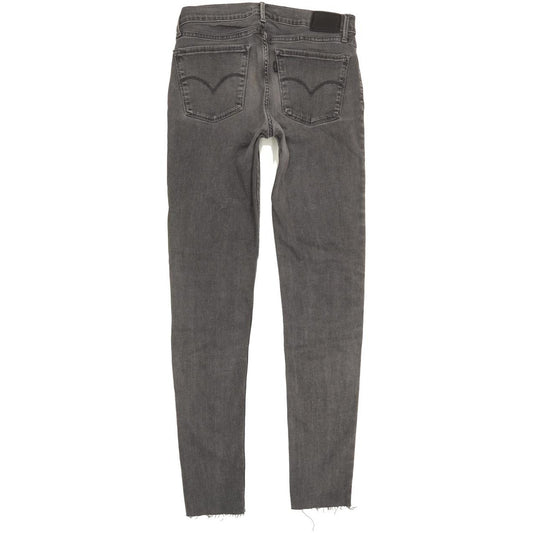 Levi's 710 Super Women Grey Skinny Slim Stretch Jeans W29 L29