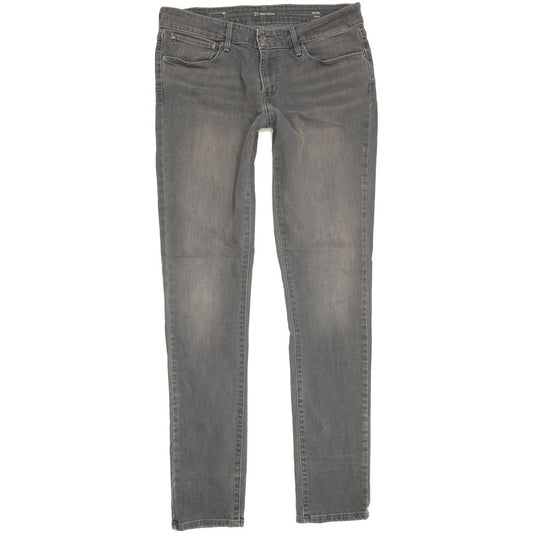 Levi's Demi Curve Women Grey Skinny Slim Stretch Jeans W31 L32
