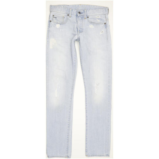 G-Star 3301 Men Blue Tapered Slim Jeans W30 L32