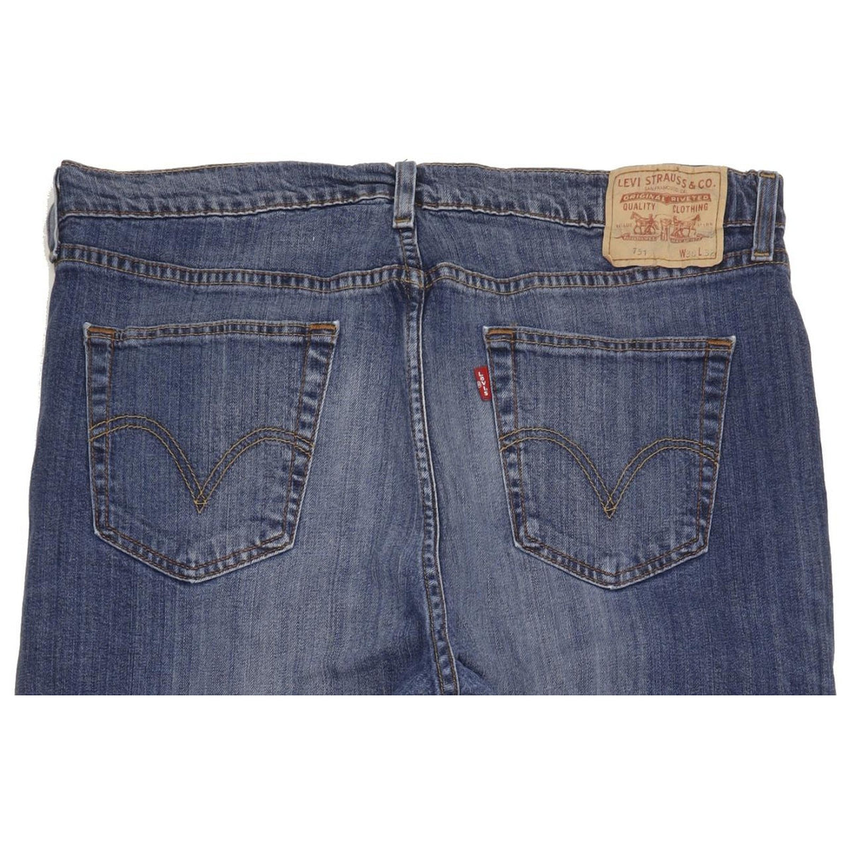 Levi's 751 Men Blue Straight Regular Jeans W38 L31