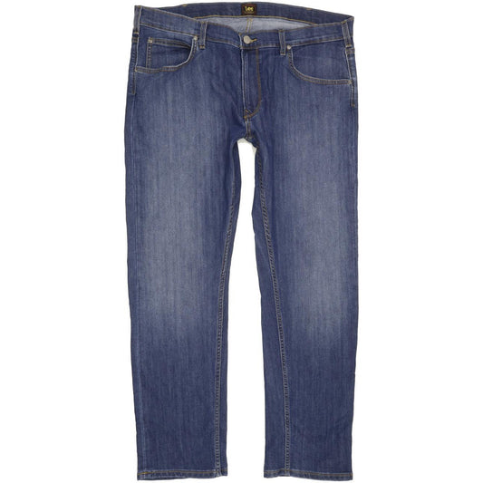 Lee Men Blue Straight Regular Jeans W38 L30