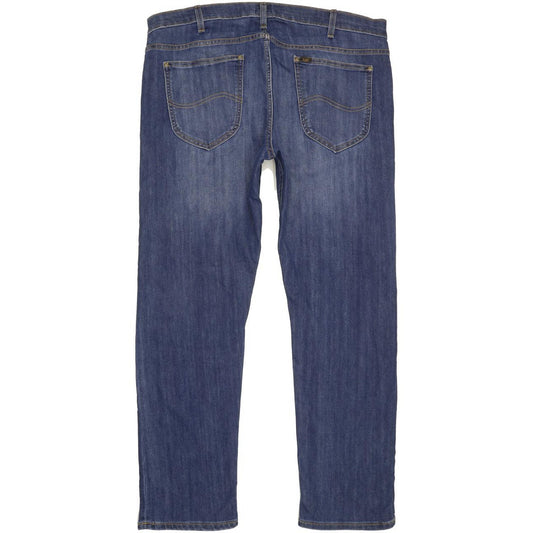 Lee Men Blue Straight Regular Jeans W38 L30