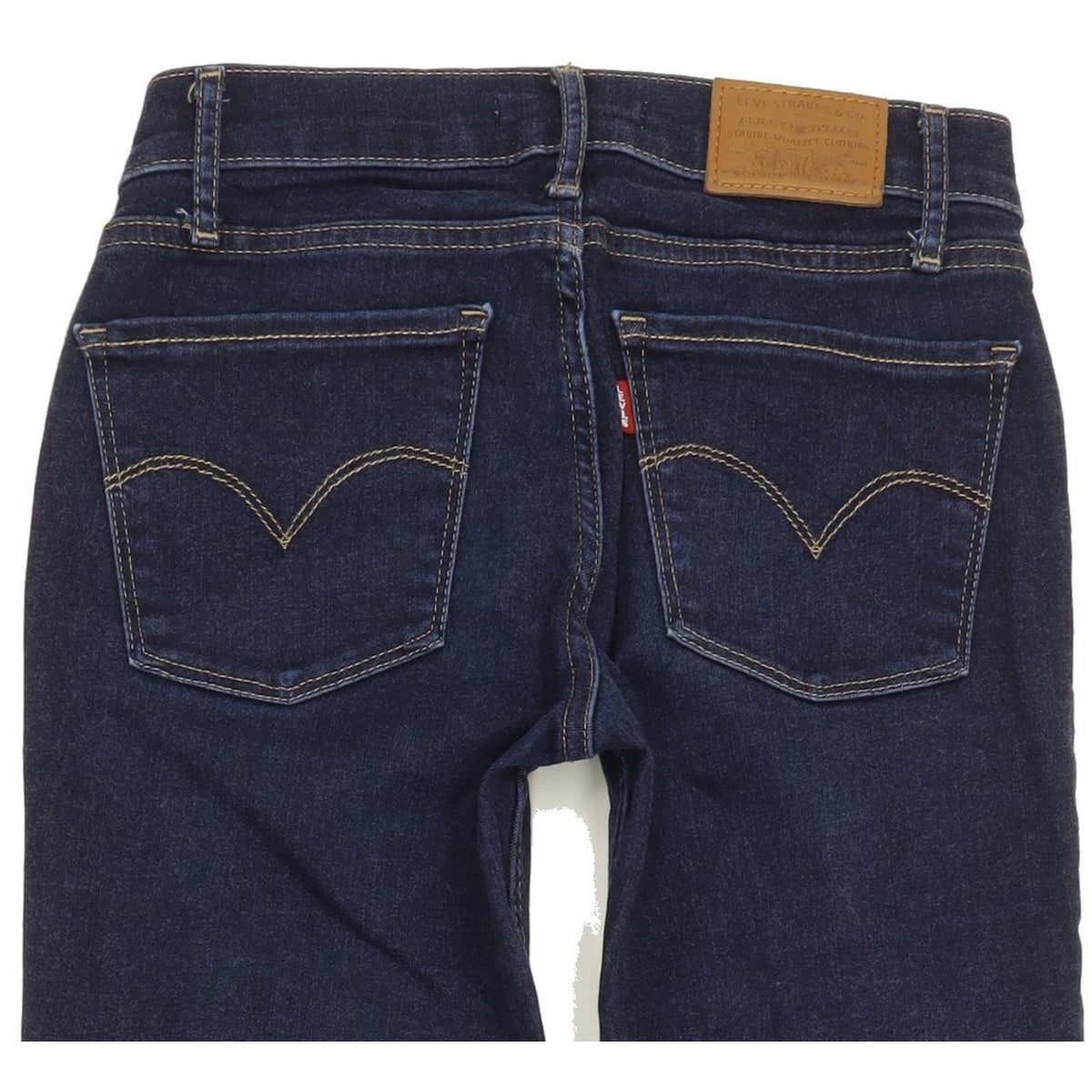 Levi's 710 Super Women Blue Skinny Slim Stretch Jeans W26 L31