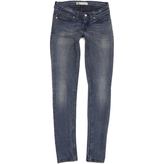 Levi's Demi Curve Women Blue Skinny Slim Stretch Jeans W28 L30