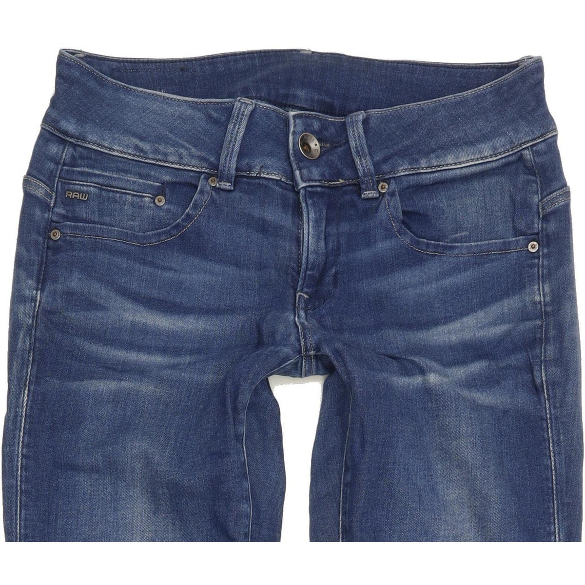 G-Star Midge Cody Women Blue Skinny Slim Stretch Jeans W25 L31