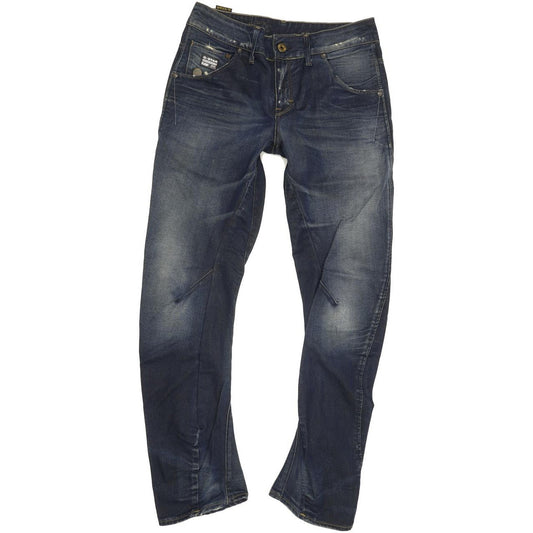 G-Star Arc Women Blue Straight Loose Jeans W27 L32