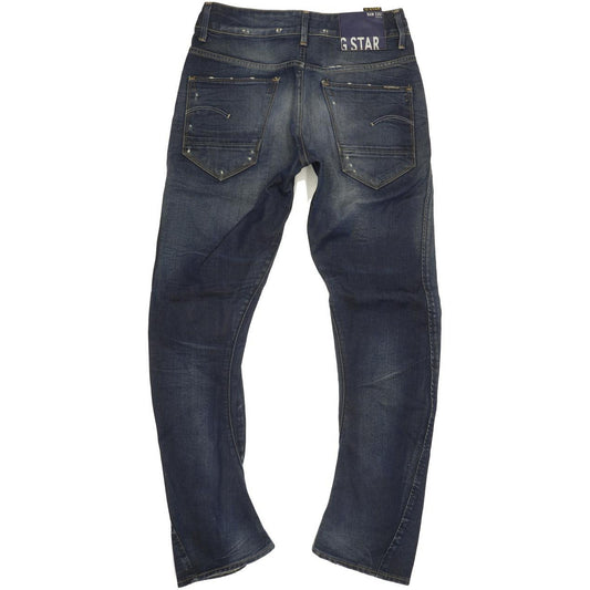 G-Star Arc Women Blue Straight Loose Jeans W27 L32