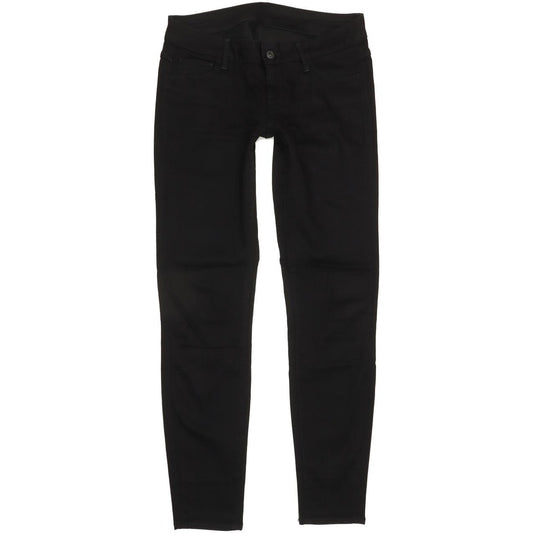 G-Star 3301 Deconst Women Black Skinny Slim Stretch Jeans W29 L30